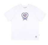 TARGETTO(ターゲット) HEART RIBBON TEE SHIRT_WHITE