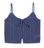 TARGETTO(ターゲット)  KNITTED BUSTIER_DARK BLUE