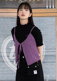 TARGETTO(ターゲット)  KNITTED BUSTIER_PURPLE