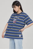 TARGETTO(ターゲット) PUDDING STRIPE TEE SHIRT_NAVY