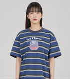 TARGETTO(ターゲット) PUDDING STRIPE TEE SHIRT_NAVY