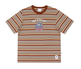 TARGETTO(ターゲット) PUDDING STRIPE TEE SHIRT_DARK BEIGE