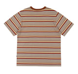 TARGETTO(ターゲット) PUDDING STRIPE TEE SHIRT_DARK BEIGE