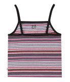 TARGETTO(ターゲット)  STRIPED SLEEVELESS TOP_PURPLE