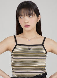 TARGETTO(ターゲット)  STRIPED SLEEVELESS TOP_MIX