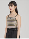 TARGETTO(ターゲット)  STRIPED SLEEVELESS TOP_MIX