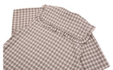 TARGETTO(ターゲット)  FRILL SAILOR CHECK SHIRT_GREY