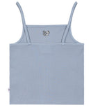TARGETTO(ターゲット)  RIBBED SLEEVELESS TOP_LIGHT BLUE