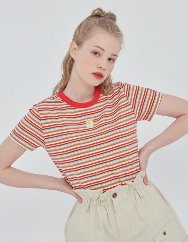 TARGETTO(ターゲット) [PPG I TGT]DONNY STRIPE TEE_MIX