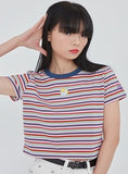 TARGETTO(ターゲット) [PPG I TGT]DONNY STRIPE TEE_NAVY