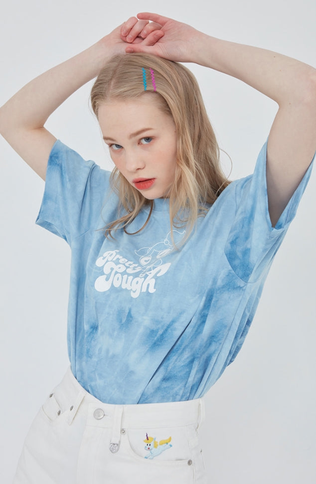 TARGETTO(ターゲット) [PPG I TGT]TIE DYE TEE_LIGHT BLUE