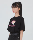 TARGETTO(ターゲット) [PPG I TGT]HEART DONNY TEE_BLACK