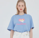 TARGETTO(ターゲット) PPG I TGT]HEART DONNY TEE_LIGHT BLUE