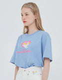 TARGETTO(ターゲット) PPG I TGT]HEART DONNY TEE_LIGHT BLUE