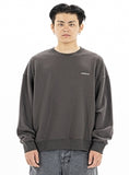 マスノウン(MASSNOUN) SAFETY IGNORANCE OVERSIZED CREWNECK MFZCR001-DG