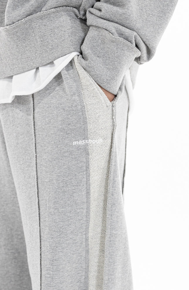 マスノウン(MASSNOUN)    REVERSE TRAINING PANTS MFZTP003-GY