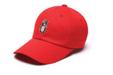 AQO_studiospace(アコスタジオスペース)  AQO ERIC BEAR BALLCAP RED