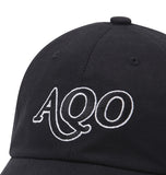 AQO_studiospace(アコスタジオスペース)  AQO LOGO BALLCAP BLACK