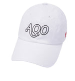 AQO_studiospace(アコスタジオスペース)  AQO LOGO BALLCAP WHITE