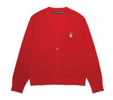 AQO_studiospace(アコスタジオスペース)  AQO ERIC BEAR CARDIGAN RED