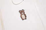 AQO_studiospace(アコスタジオスペース)  AQO ERIC BEAR HOODIE ZIP-UP IVORY