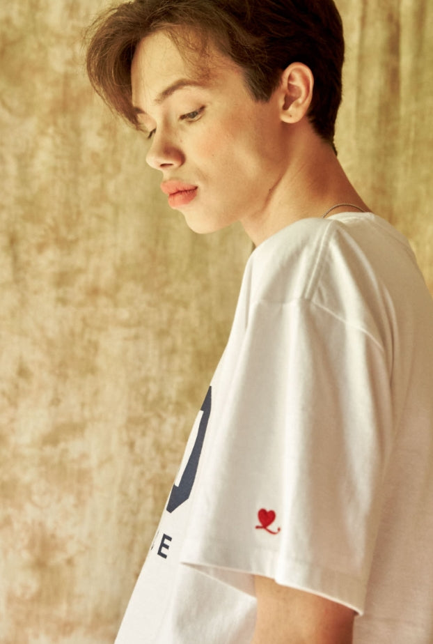 AQO_studiospace(アコスタジオスペース)  AQO BIG LOGO T SHIRT WHITE