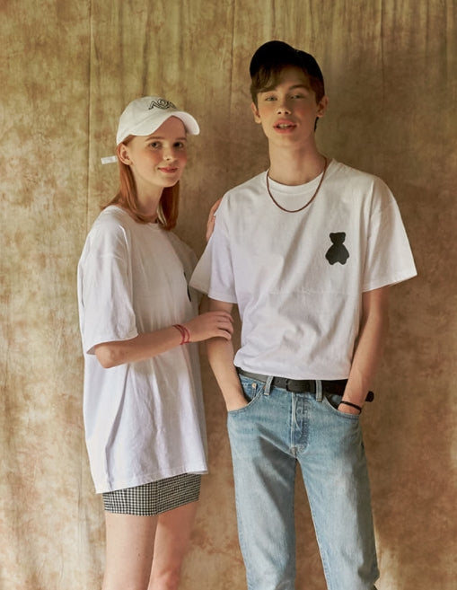 AQO_studiospace(アコスタジオスペース)  AQO BEAR T SHIRT LIME