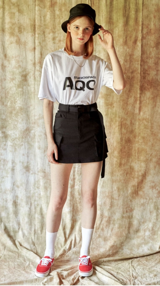 AQO_studiospace(アコスタジオスペース)  AQO SIGNATURE T SHIRT WHITE