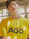 AQO_studiospace(アコスタジオスペース)  AQO SIGNATURE T SHIRT YELLOW