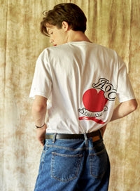 AQO_studiospace(アコスタジオスペース)  AQO HEART T SHIRT WHITE