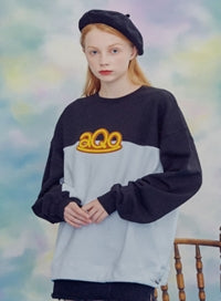 AQO_studiospace(アコスタジオスペース) AQO FAVORITE SWEATSHIRTS BLACK
