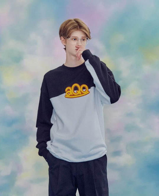 AQO_studiospace(アコスタジオスペース) AQO FAVORITE SWEATSHIRTS BLACK