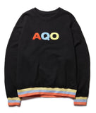 AQO_studiospace(アコスタジオスペース) AQO LUCKY SWEATSHIRTS BLACK