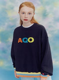 AQO_studiospace(アコスタジオスペース) AQO LUCKY SWEATSHIRTS BLACK