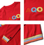 AQO_studiospace(アコスタジオスペース) AQO LUCKY SWEATSHIRTS RED