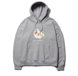 AQO_studiospace(アコスタジオスペース)  AQO TEDDY HOODIE GREY