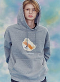 AQO_studiospace(アコスタジオスペース)  AQO TEDDY HOODIE GREY