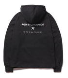 AQO_studiospace(アコスタジオスペース)  AQO FLIGHT HOODIE BLACK