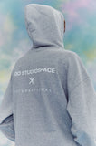 AQO_studiospace(アコスタジオスペース)  AQO FLIGHT HOODIE GREY