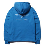 AQO_studiospace(アコスタジオスペース)  AQO FLIGHT HOODIE BLUE