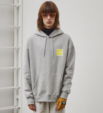 AQO_studiospace(アコスタジオスペース) AQOXTETRIS BOXLOGO HOODIE GREY