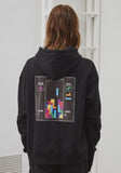 AQO_studiospace(アコスタジオスペース) AQOXTETRIS GAME HOODIE BLACK