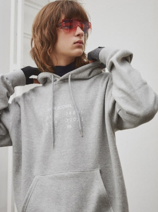 AQO_studiospace(アコスタジオスペース) AQOXTETRIS GAME HOODIE GREY