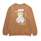 AQO_studiospace(アコスタジオスペース) AQO BEAR SWEATSHIRTS BEIGE