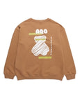 AQO_studiospace(アコスタジオスペース) AQO BEAR SWEATSHIRTS BEIGE