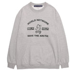 AQO_studiospace(アコスタジオスペース) AQO ARC GRAPHIC SWEATSHIRTS GREY