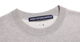 AQO_studiospace(アコスタジオスペース) AQO ARC GRAPHIC SWEATSHIRTS GREY