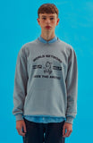 AQO_studiospace(アコスタジオスペース) AQO ARC GRAPHIC SWEATSHIRTS GREY