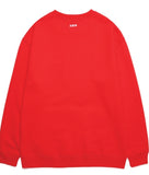 AQO_studiospace(アコスタジオスペース) AQO ARC GRAPHIC SWEATSHIRTS RED