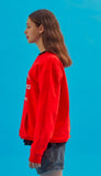 AQO_studiospace(アコスタジオスペース) AQO ARC GRAPHIC SWEATSHIRTS RED